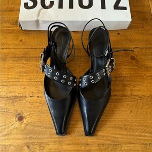 Schutz Jess pump Black Women's Shoes